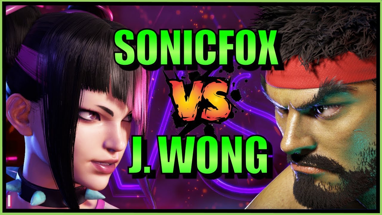 SonicFox -  Intense Matches Vs Justin Wong【Street Fighter 6】