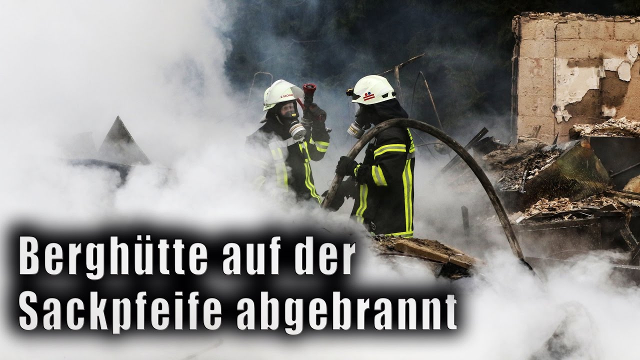 Berghütte brennt unbemerkt nieder
