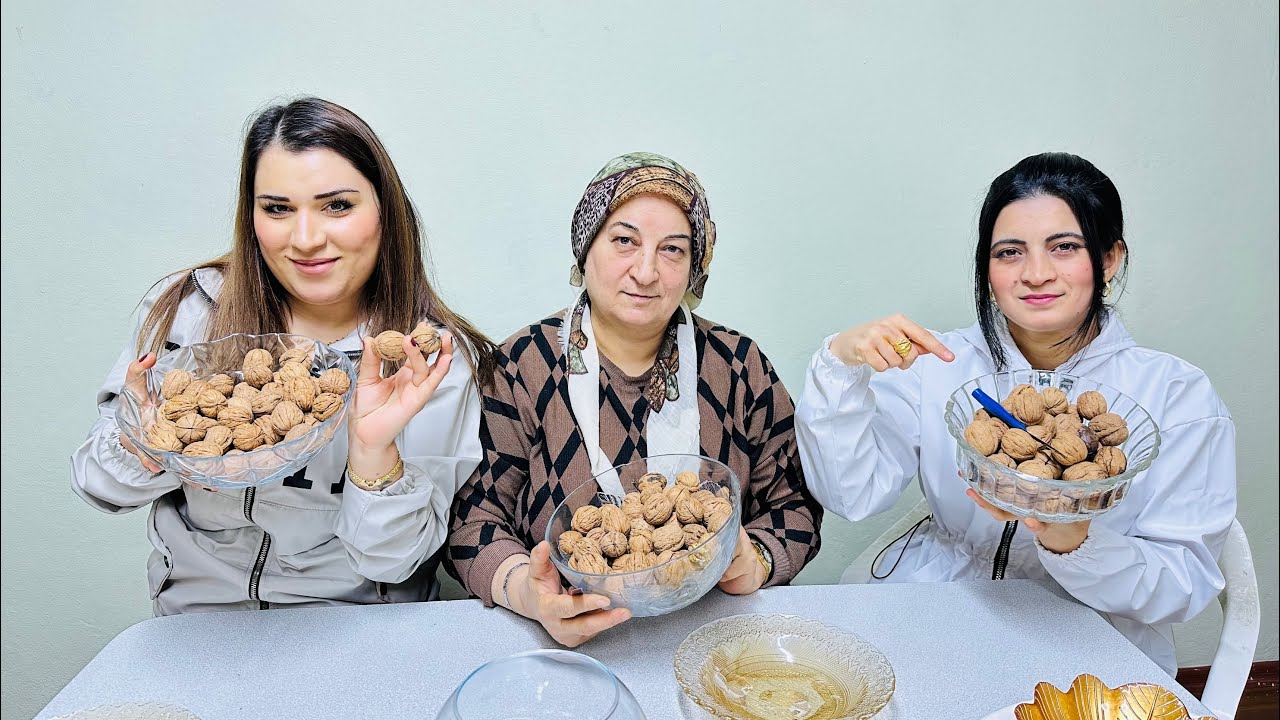 اقوى تحدي بين العيله 🤩مين بيطالع  الجوز كامل.... يا اللي بيربح ياخذ احلى هديه 🎁تابعوا للاخير🌹