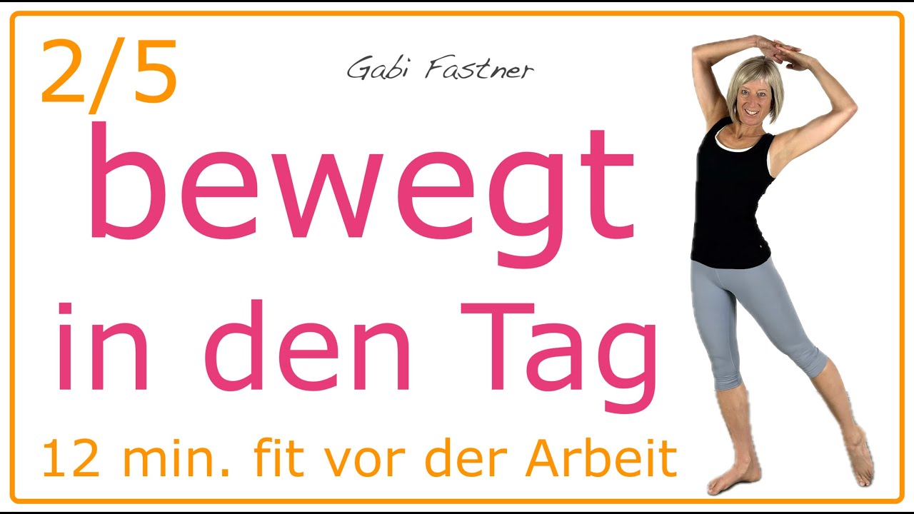 2/5🍋12 min. bewegt in den Tag | alle Gelenke einmal durchbewegt | ohne Ger&auml;te, im Stehen