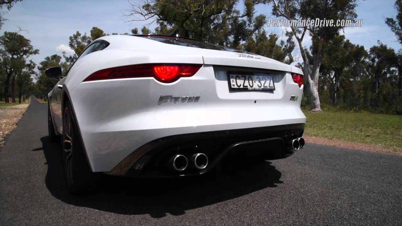 2016 Jaguar F-Type R AWD 0-100km/h & engine sound