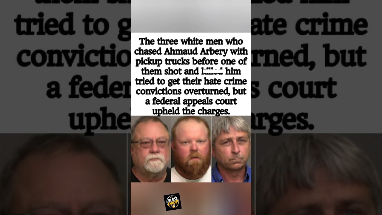 Federal Court Upholds Hate Crime Convictions in Ahmaud Arbery Case ⚖️💔 #shorts