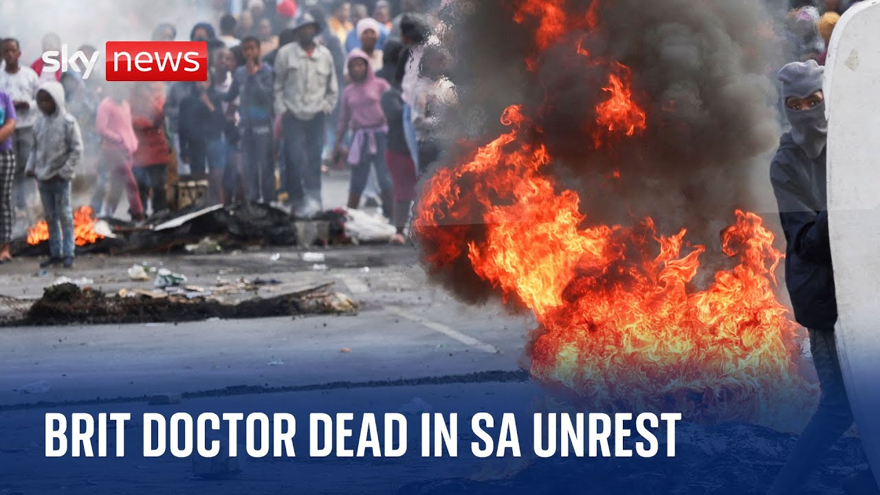 British doctor shot dead in unrest in South Africa
