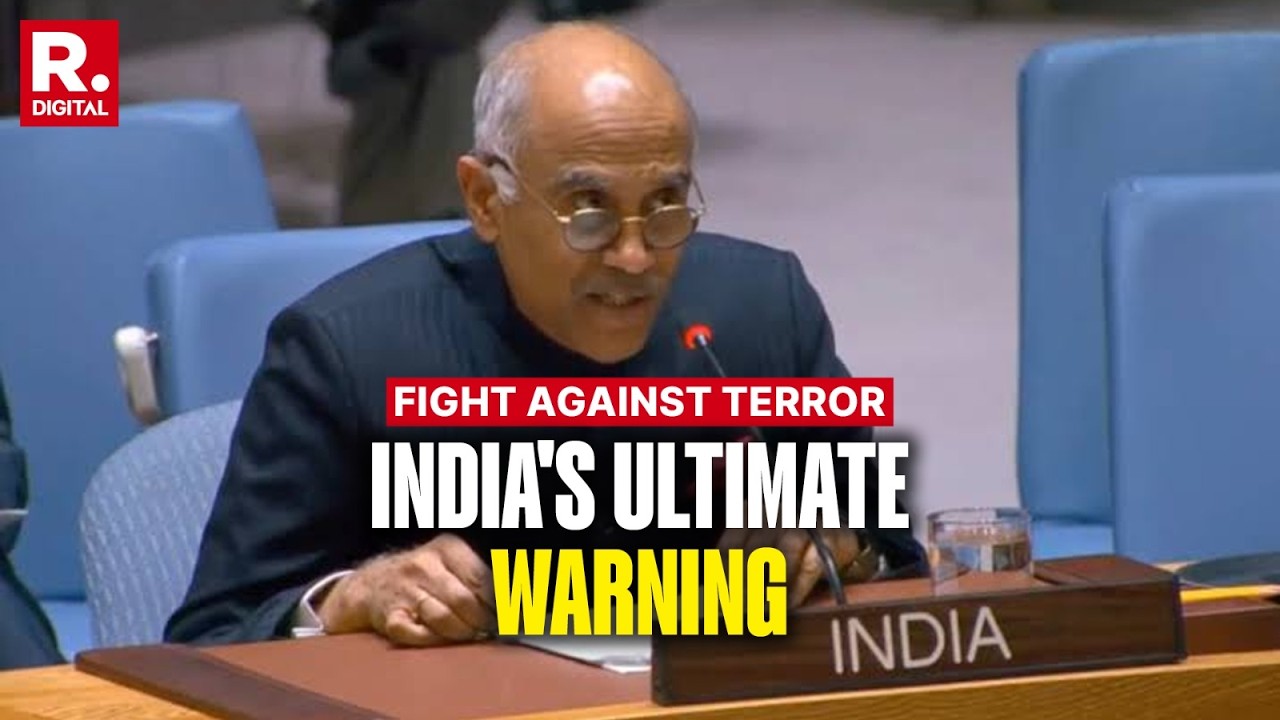 India Blasts UN Tech Failures: Warns AI & Drones Are Transforming Terror Networks