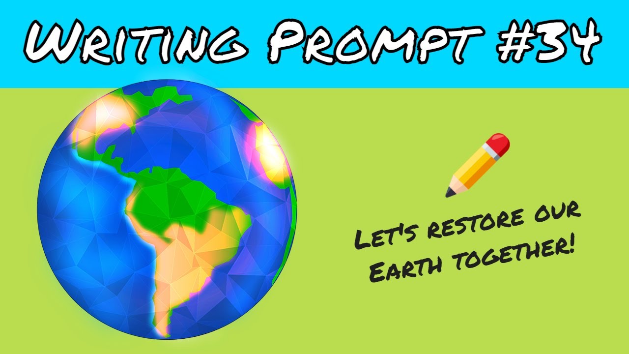 Earth Day Writing Prompts #34: Letter to Save Our Earth 🌎