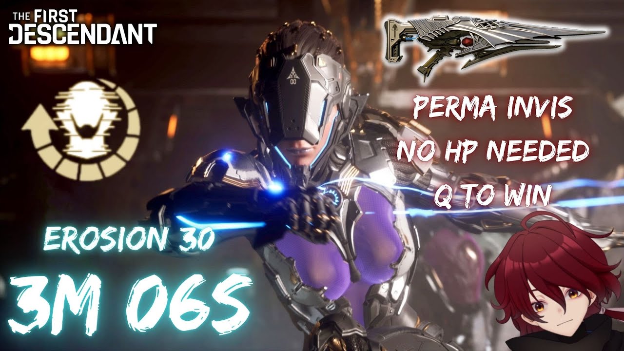 Perma invis Sharen in Erosion Purge with King's Guard Lance - 3m06s