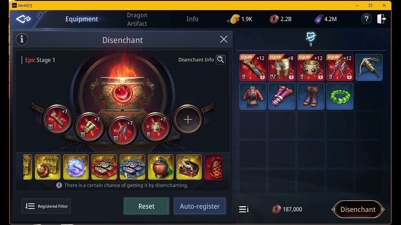 mir4 Disenchant
