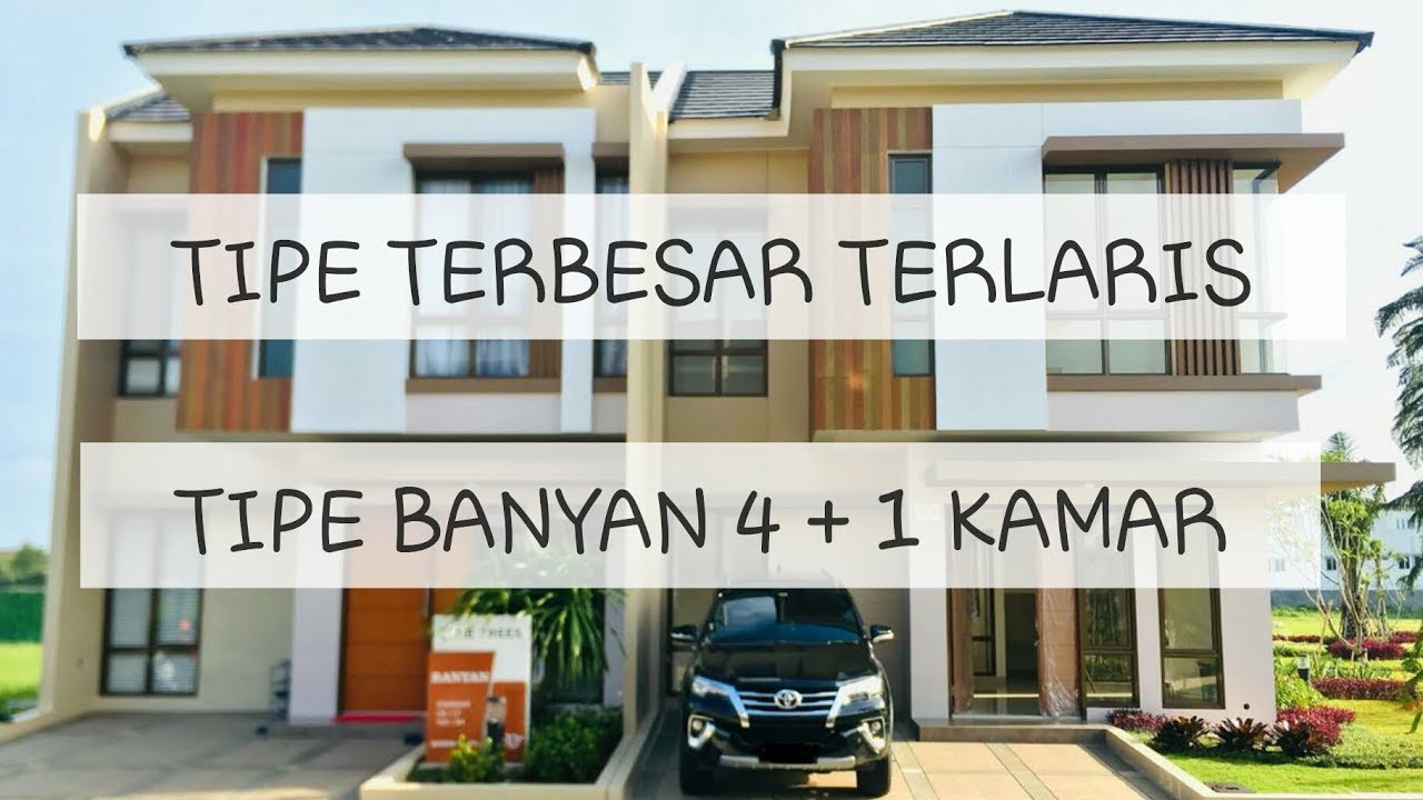 Rp. 1.3Man Rumah 2 lantai ! Cluster The Trees Tipe Banyan di Citra Raya Cikupa - Tangerang