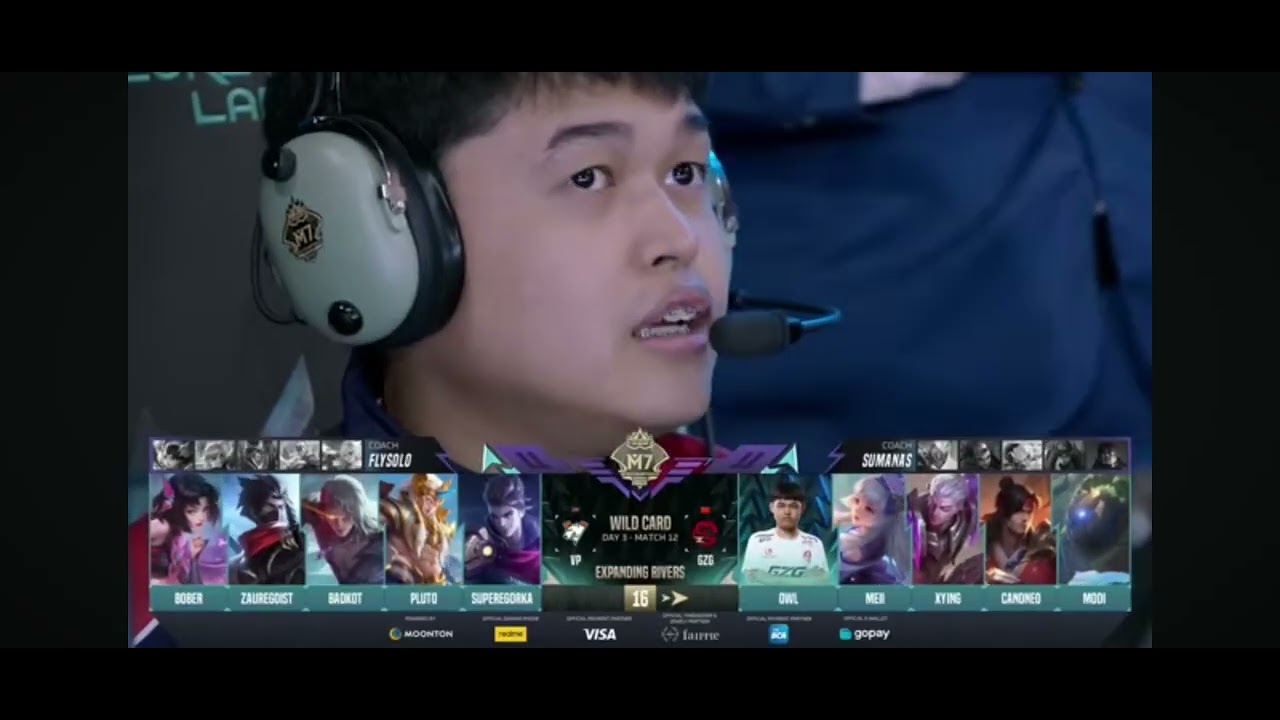 M7 Wild card hari 3 VP vs GZG game 1 