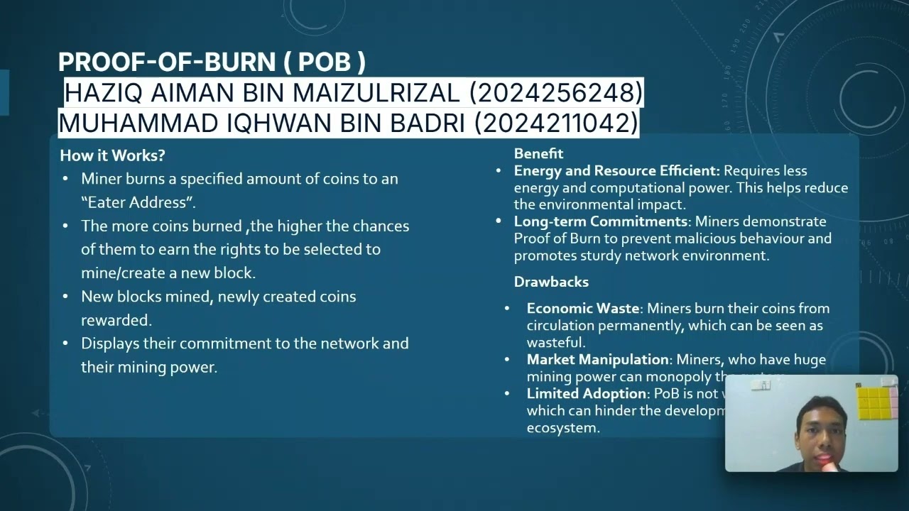 Proof of Burn (POB) in Blockchain - ICM666