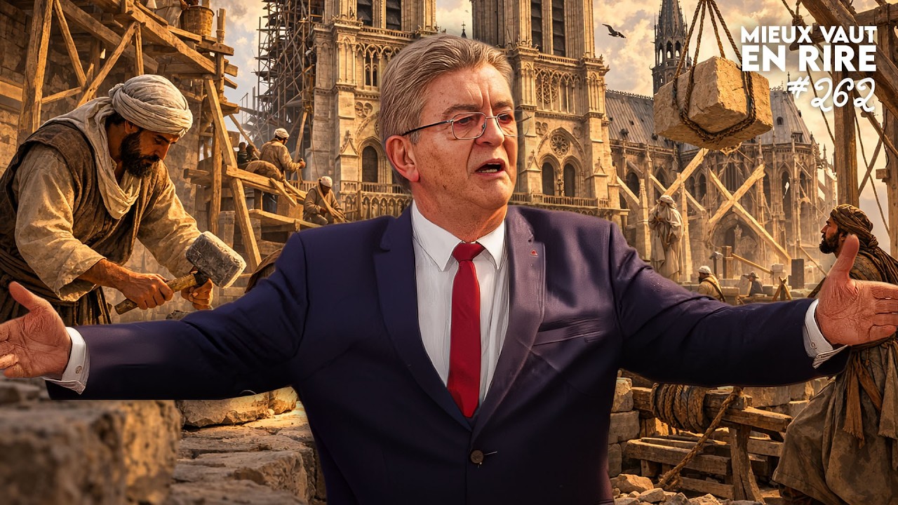 Il est venu le temps des cath&eacute;drales IMAGINAIRES de M&Eacute;LENCHON | Mieux vaut en rire #262