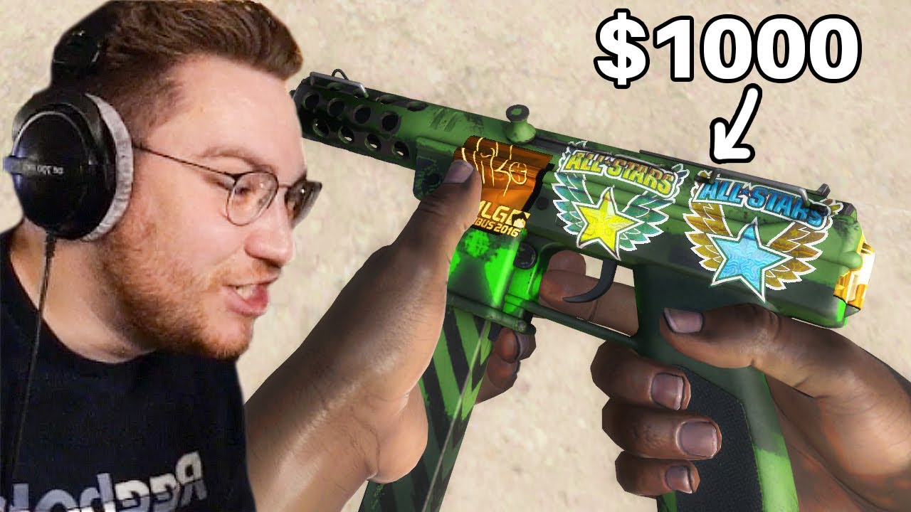 ohnepixel shows extremly rare tec-9 skin
