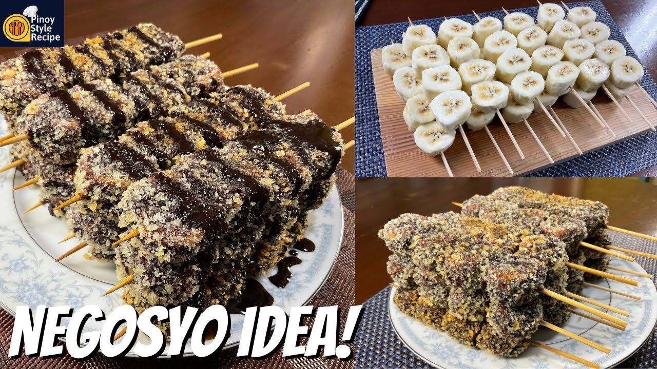 DON’T JUST FRY! GANITO GAWIN MO SA SAGING SABA | PATOK PANG NEGOSYO RECIPE | CHOCO BANANA CRUNCH