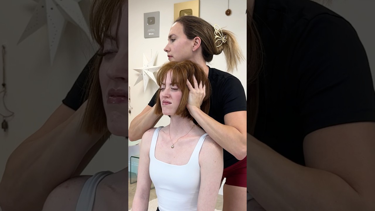 Instant Head Pressure Relief - ASMR Migraine Relaxation #asmr #chiropractor