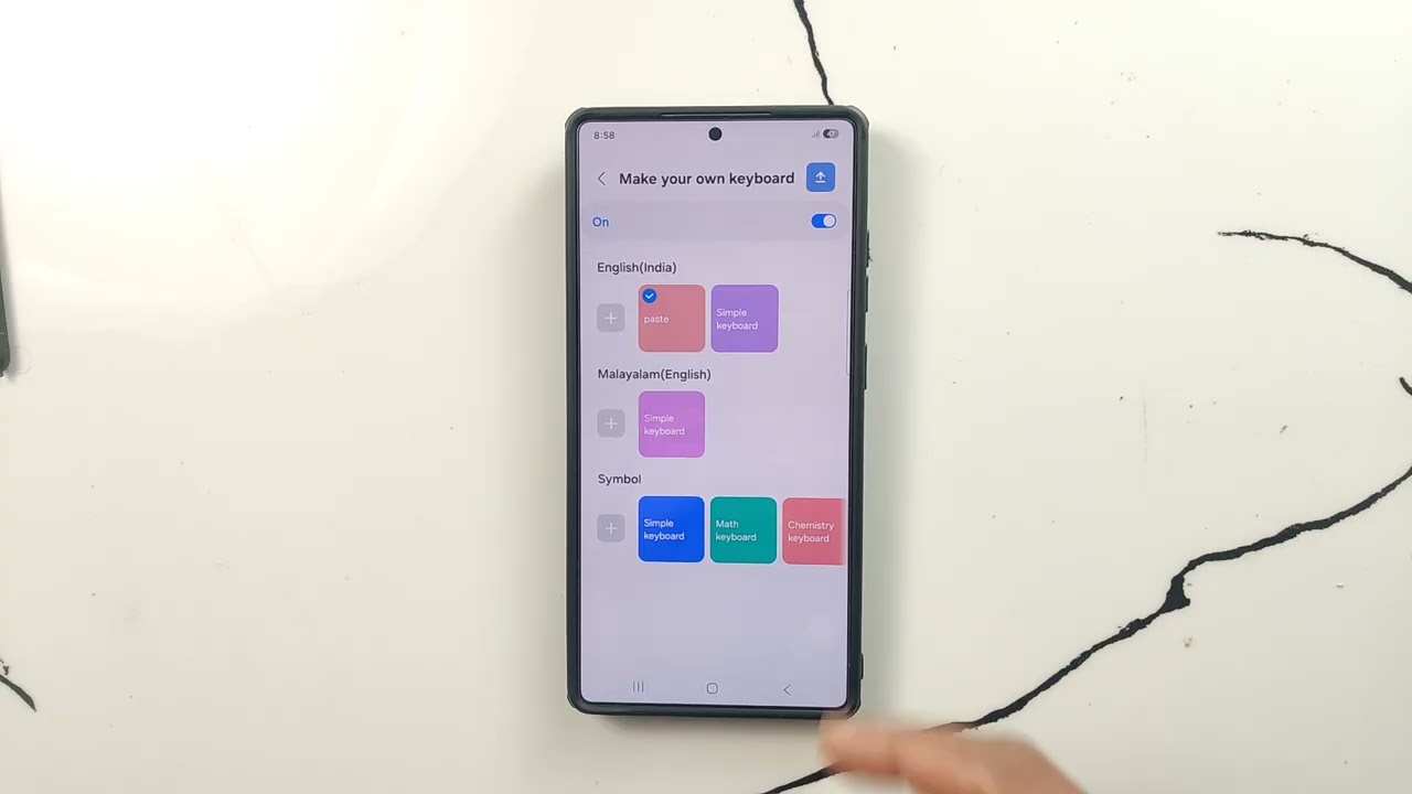 Как изменить расположение клавиш на клавиатуре Samsung