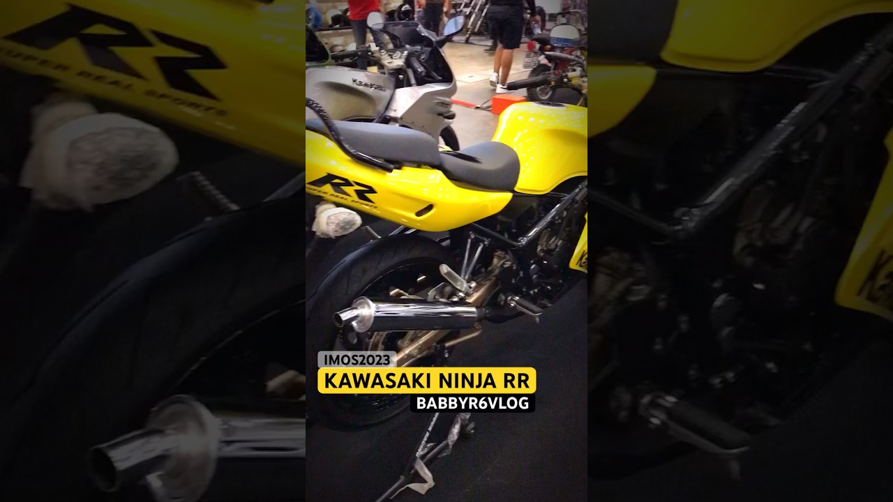 KUNING UNTUK KAWASAKI NINJA 150 RR YANG TAMPIL FRESH DI IMOS 2023