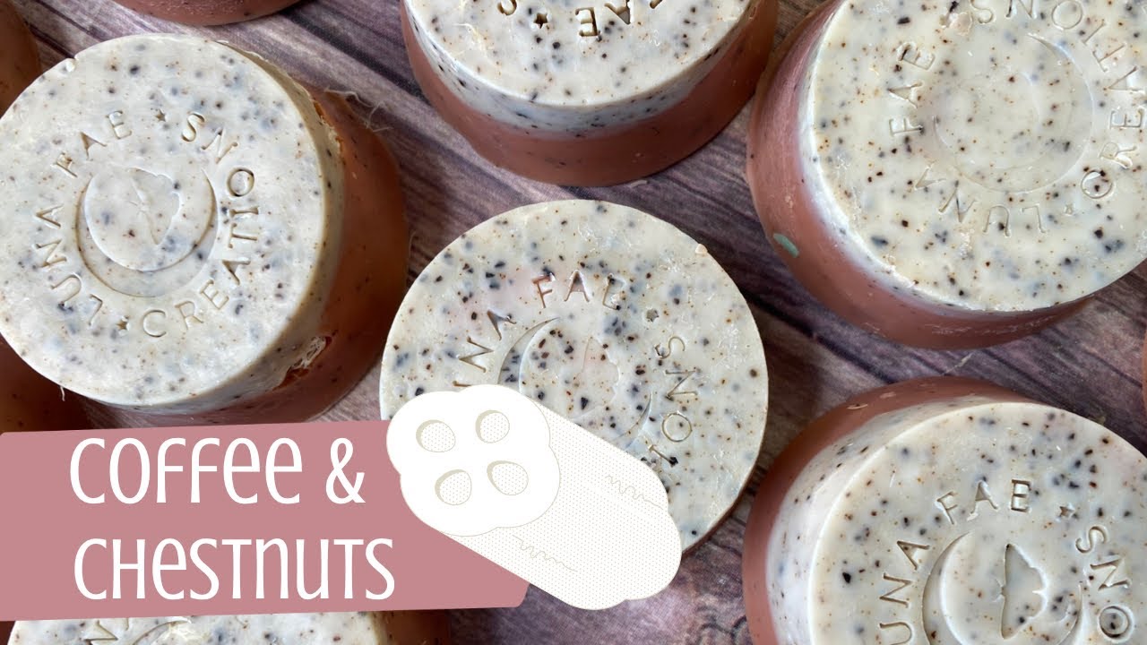 Making Exfoliating Loofah Soap Cold Process | Luna Fae Creations