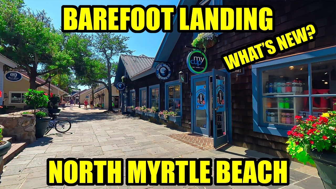 What's NEW at Barefoot Landing in North Myrtle Beach!