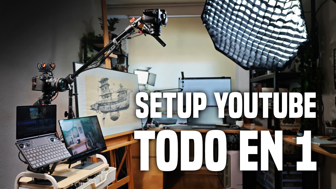 Mi equipo de grabaci&oacute;n para Youtube | Setup TODO EN UNO multic&aacute;mara (Grabado Xiaomi 15 Ultra)