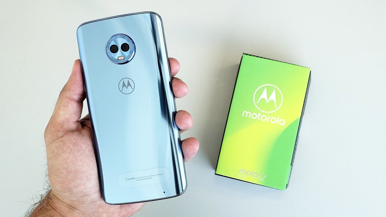 Unboxing Moto G6 Plus 64GB Topázio