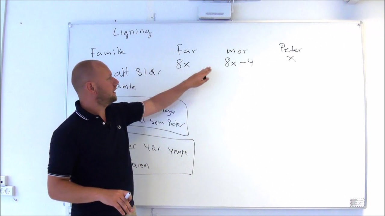 Ligninger - løs en gåde - Matematik FED