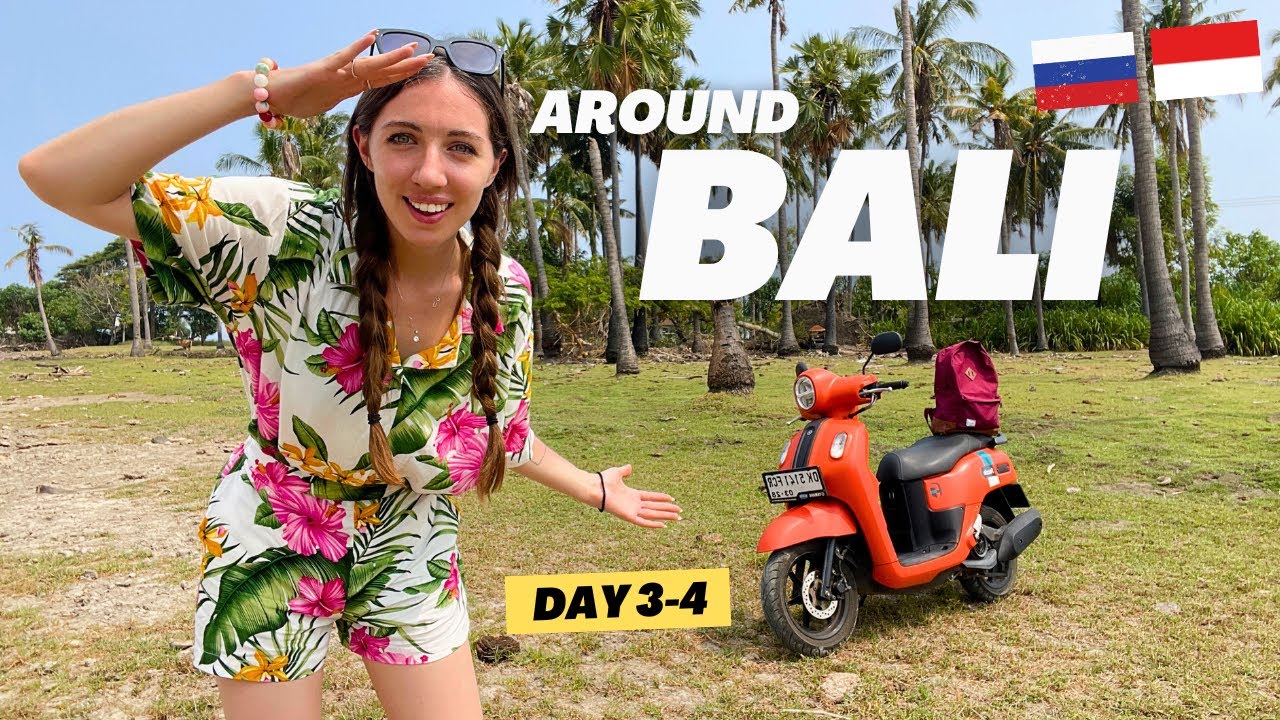 AROUND BALI ON A MOTORBIKE 🇮🇩 West Bali changed me forever...🐢