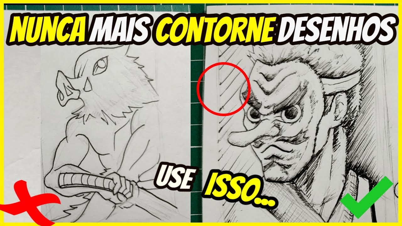 Como FAZER HACHURAS  e MELHORAR A ARTE FINAL (REVELADO!!)