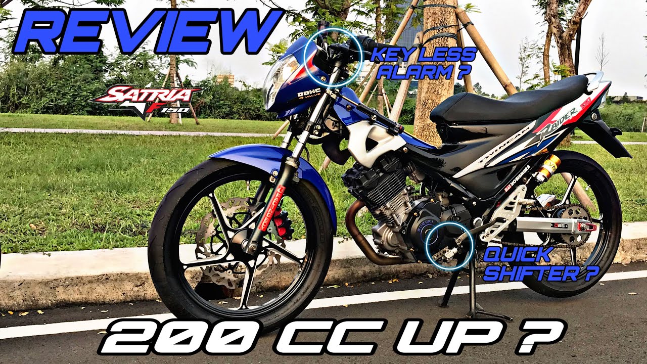 REVIEW SATRIA FU 200CC UP? || BERAPA TOTAL MODIFNYA?