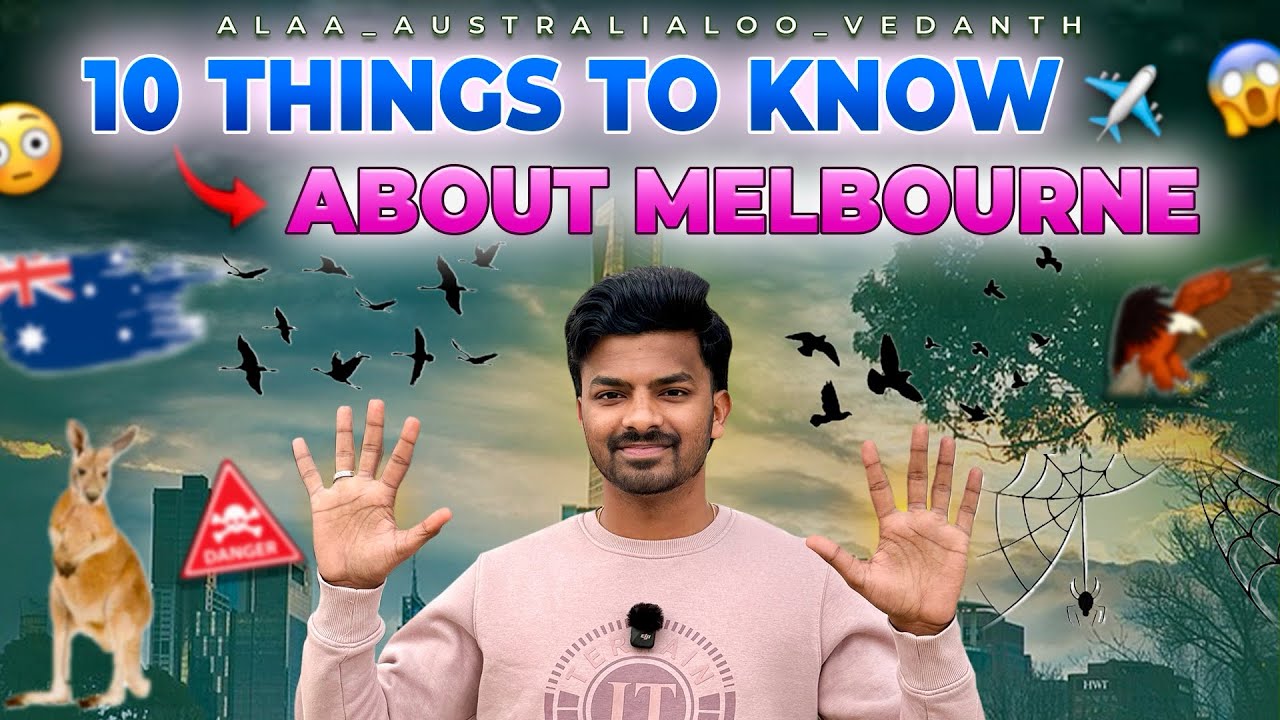 All you need to know about Melbourne 🇦🇺||@VedanthSuddula || #fyp #trending #melbourne #australia 