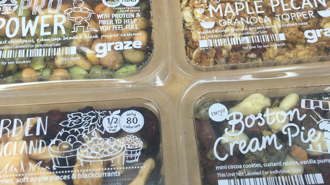 Review: Graze - Snacks with benefits