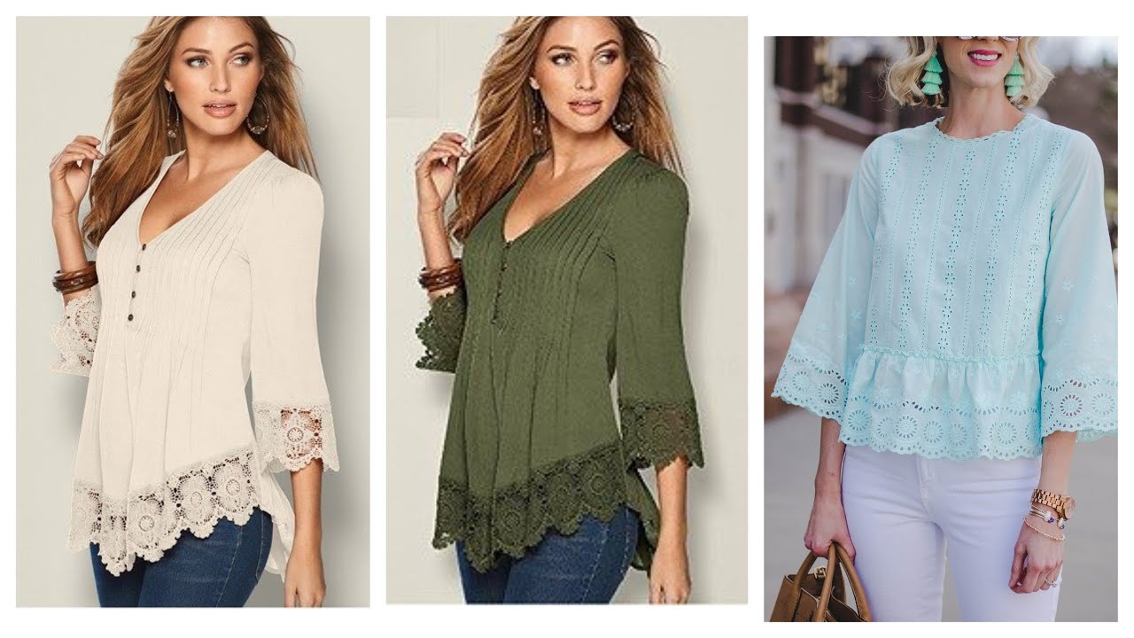 Moda 2025 BLUSAS BONITAS 100”Ideas De blusas bonitas MODELOS casuales 24/25 #fashion #shirts #style