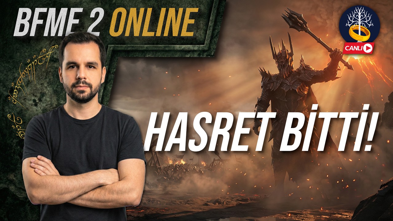 BFME 2: 4v4 Gelişmeli Dev Kapışma - Aylar Sonra Geri Dönüş! | The Battle for Middle-earth II