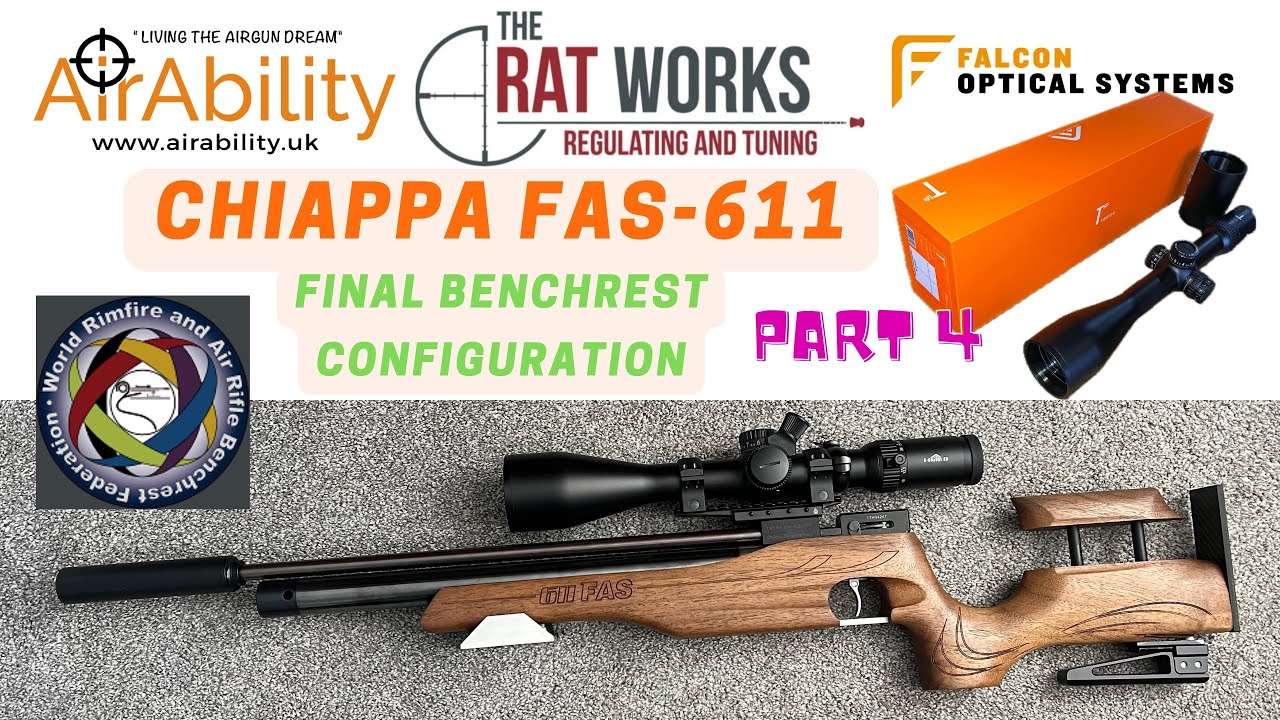 90. Бенчрест Chiappa FAS-611 с новым прицелом T50i Falcon. Мечта бюджетного бенчрестера воплотила...