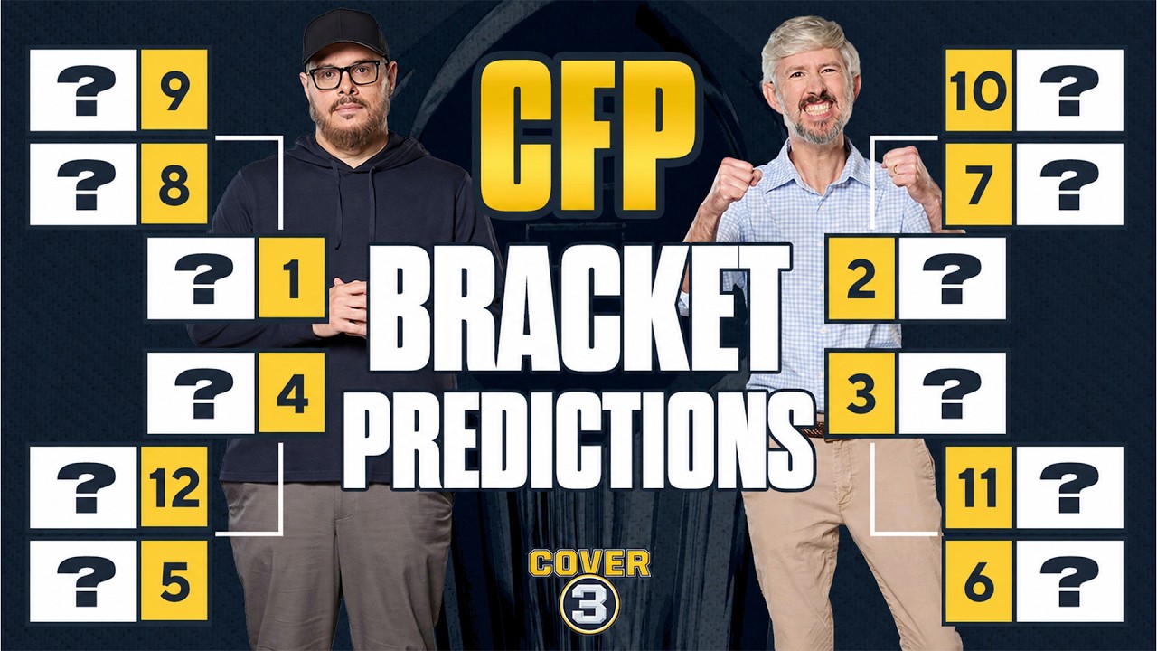 College Football Playoff Bracket Predictions + Which Top-25 Teams Will Finish The Season Unranked?