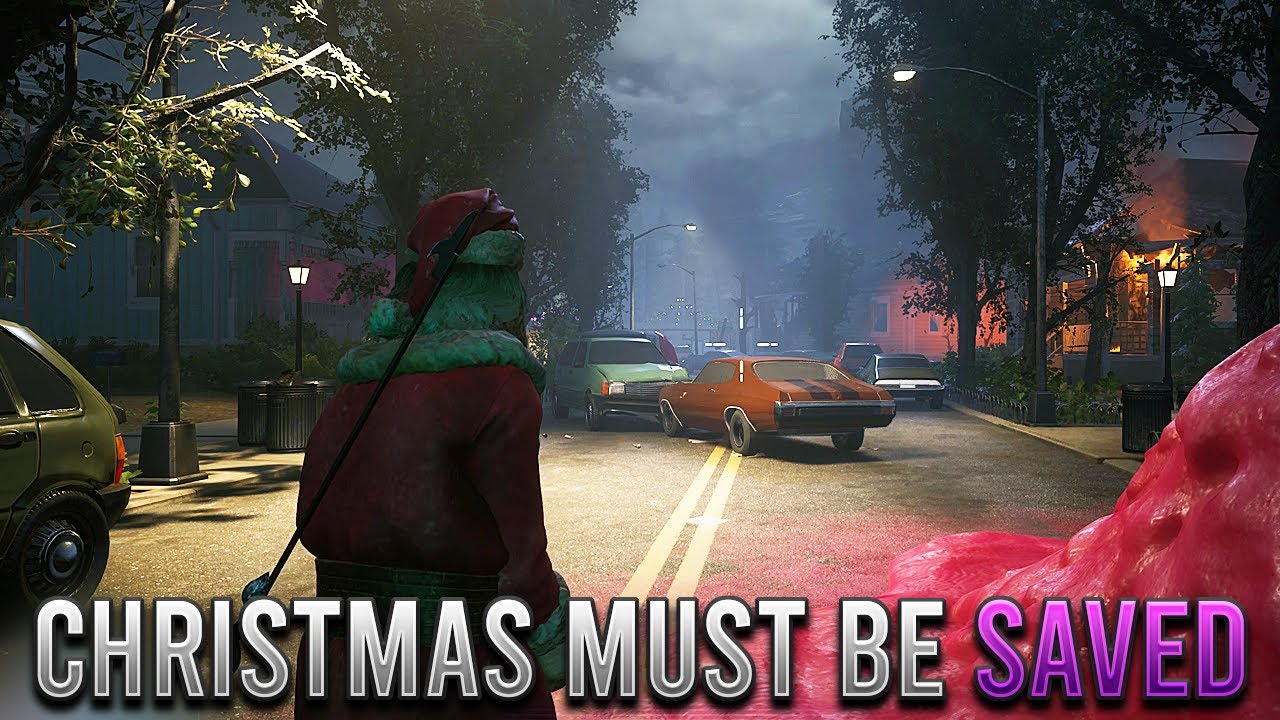 Santa Claus VS Killer Klowns from Outer Space