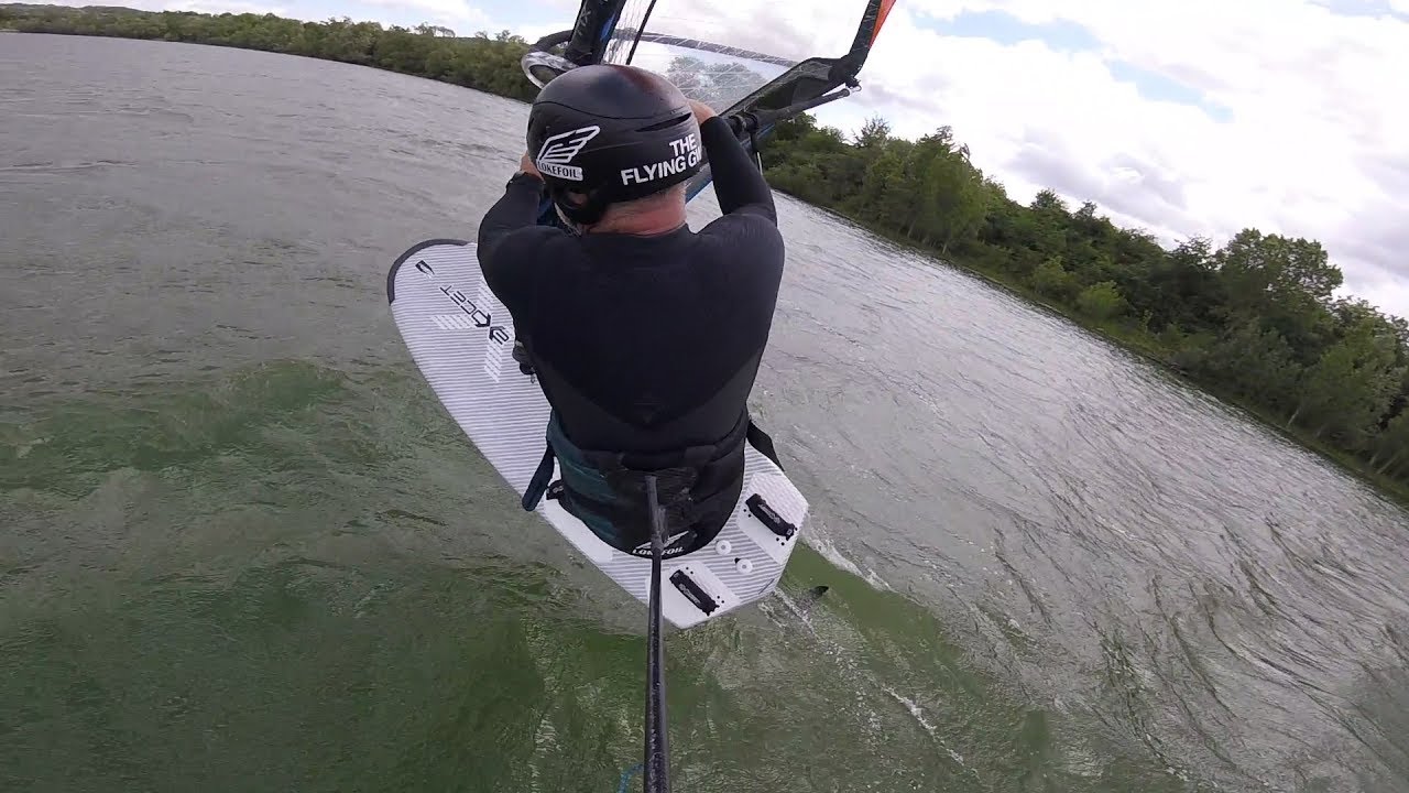 Winfoil jibes &agrave; gogo - Moisson Lavacourt (78) - Winsurf foil