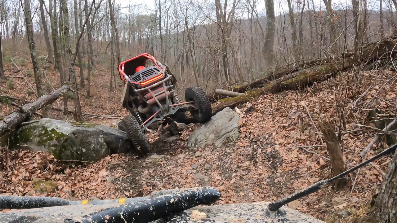 Tombstone Double Black of the Hillbilly Trails.   Going up it ??? Going down it ???  