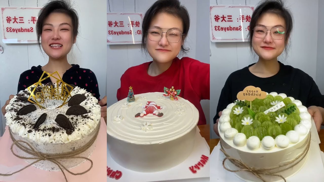 Kwai mukbang dessert🎂 | Cream cake compilation | Cream Cake | MUKBANG | 出现
