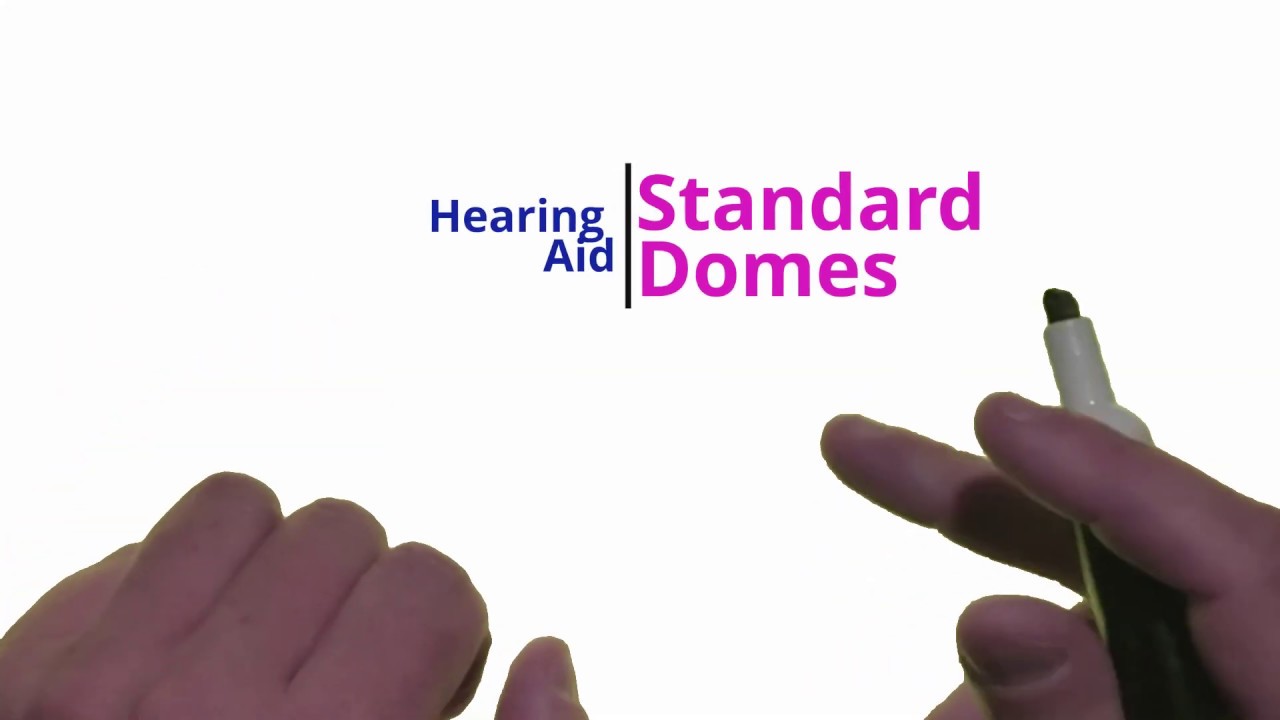 Hearing Minute #1- Standard Hearing Aid Dome Sizes