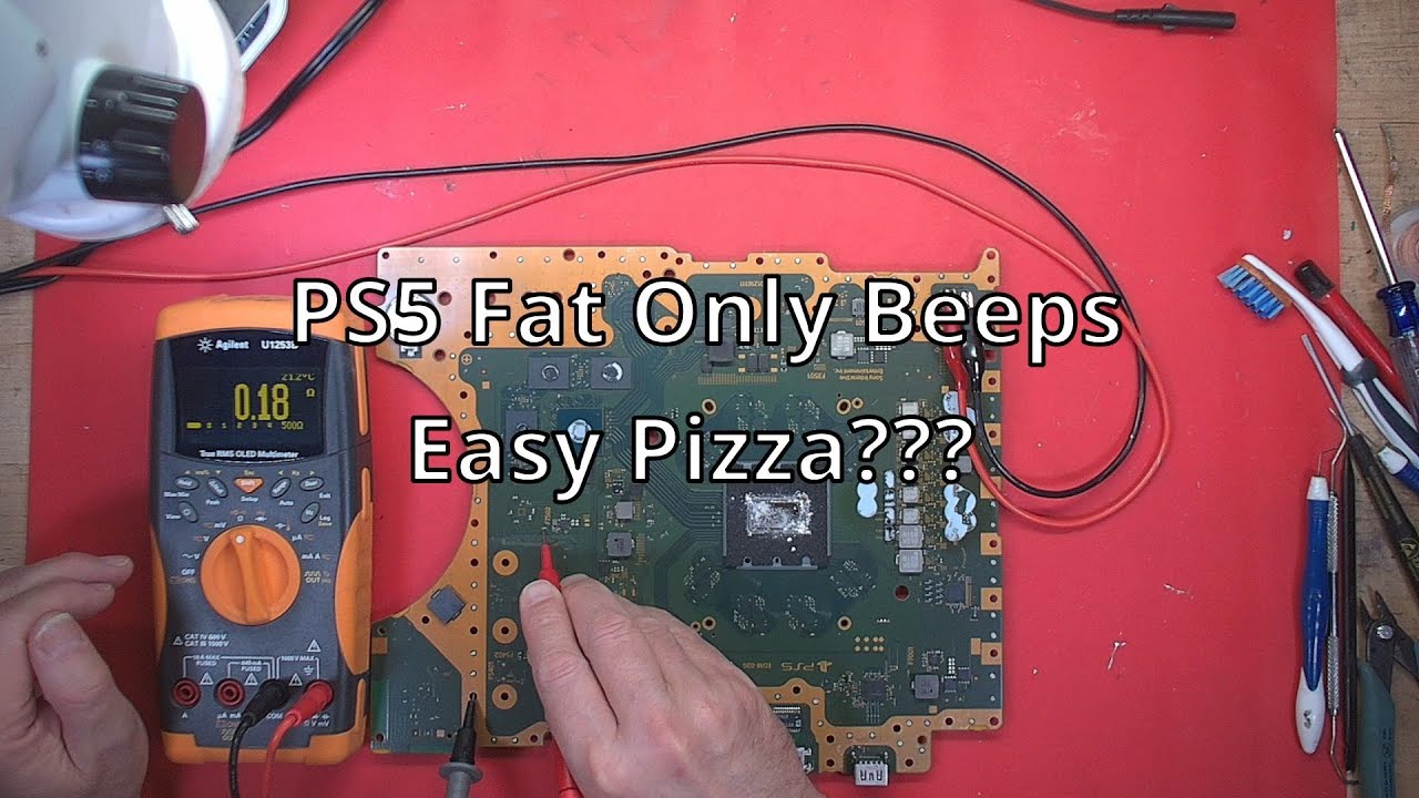 #200 Ремонт PS5 Fat, которая только пищит