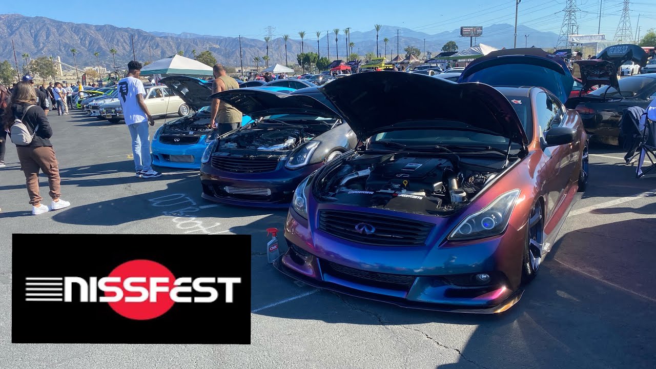 CRAZIEST NISSAN/INFINITI CARSHOW! | Turbo G35 vs Turbo G37 & Drifting!