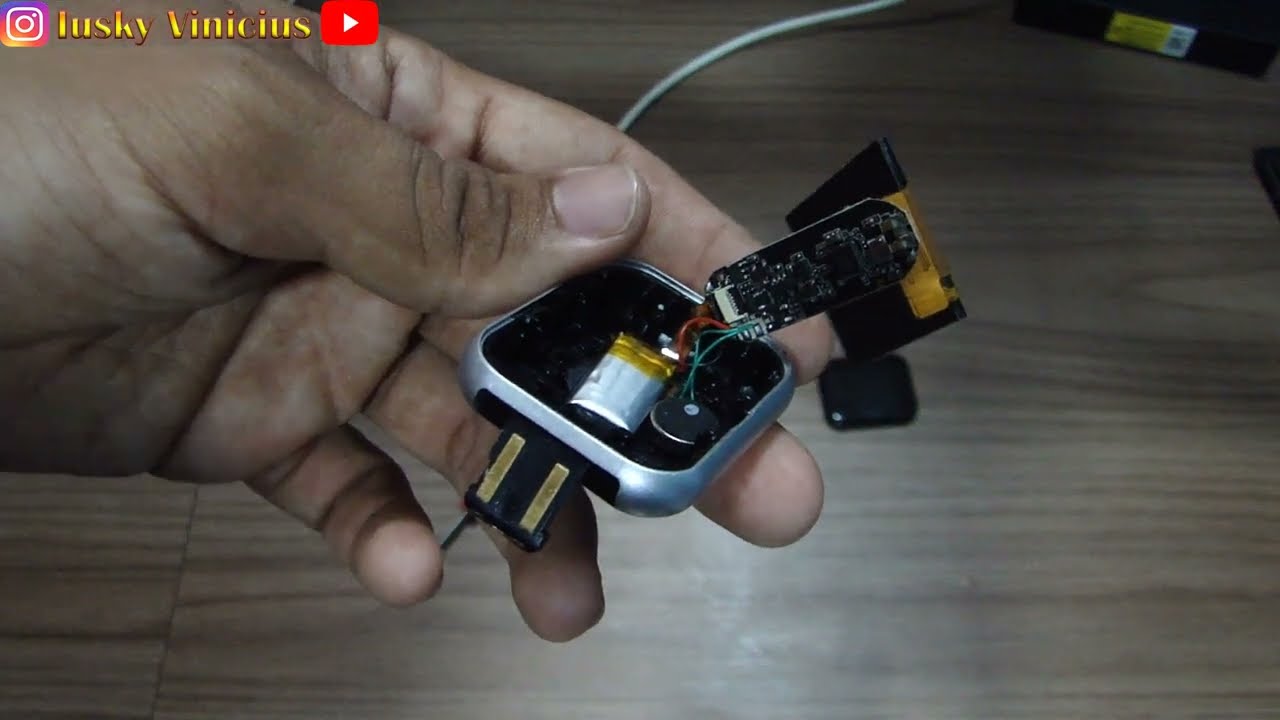 SMARTWHATCH D20/Y68: NÃO LIGA DE JEITO NENHUM, BATERIA COLADA, ABRIR O RELÓGIO (RESOLVER FÁCIL)