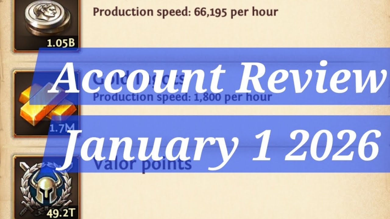 Total Battle - Account Review (1st Jan 2026)