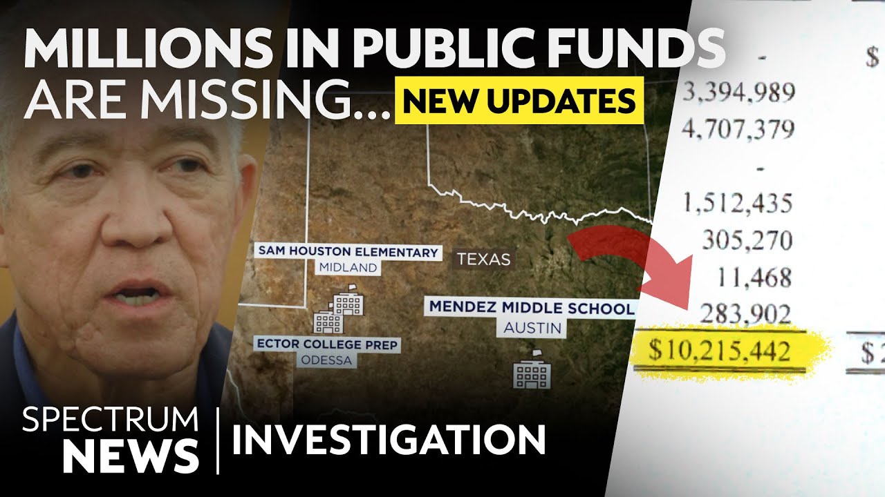 Disappearing Dollars: Texas Public Schools Missing Millions (UPDATED REPORT) | Spectrum News