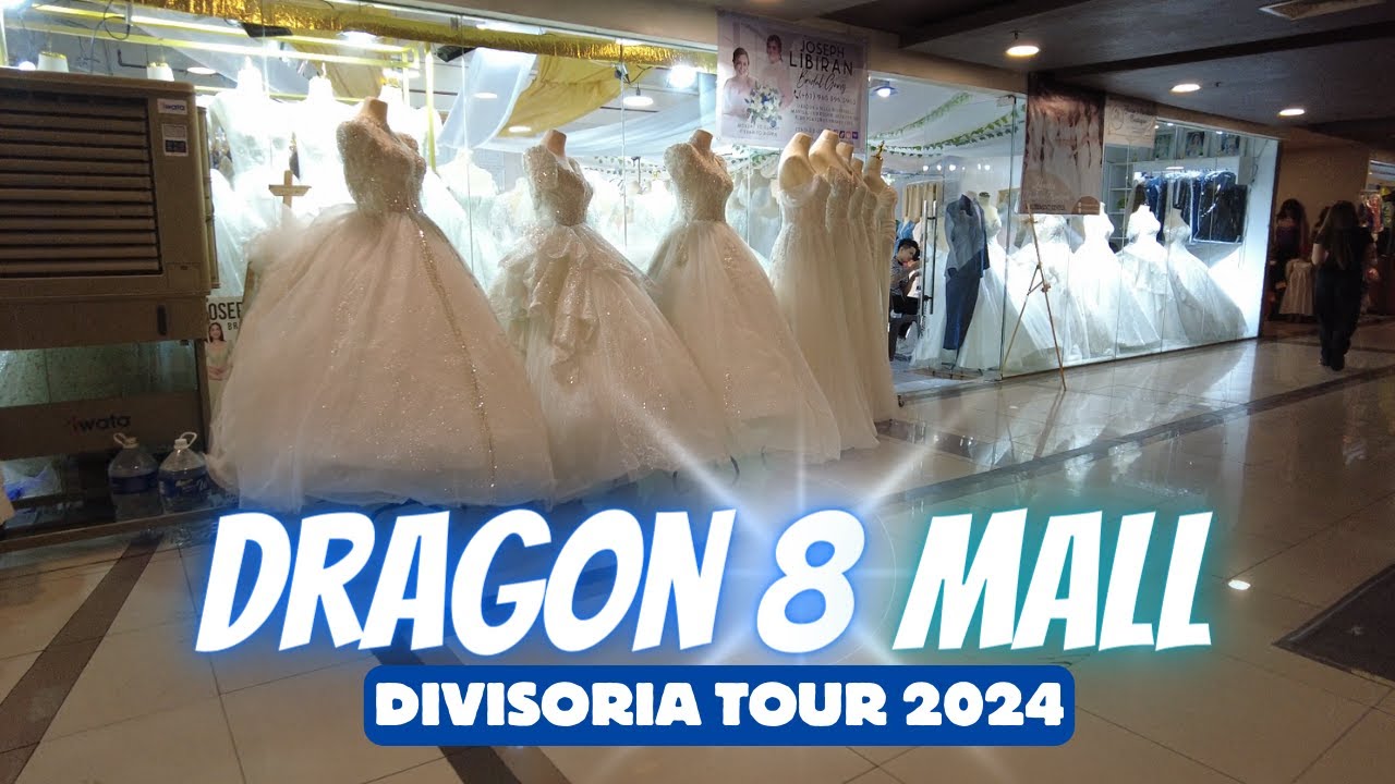 [4K] 2024 MALL TOUR - DRAGON 8 SHOPPING MALL, DIVISORIA MANILA, PHILIPPINES