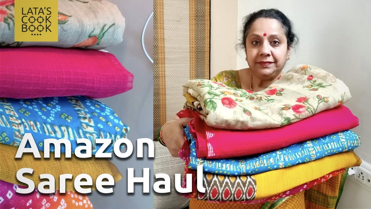 Amazon Saree Haul - Budget friendly sarees - Affordable sarees