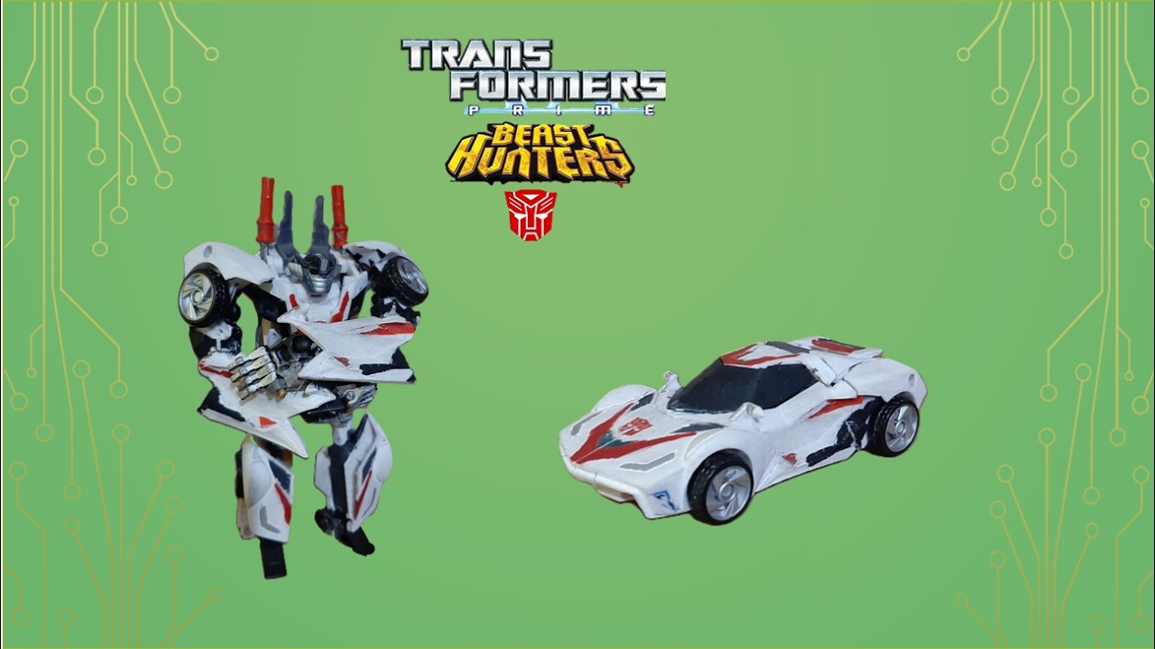 Custom Transformers Prime Beast Hunters Wheeljack