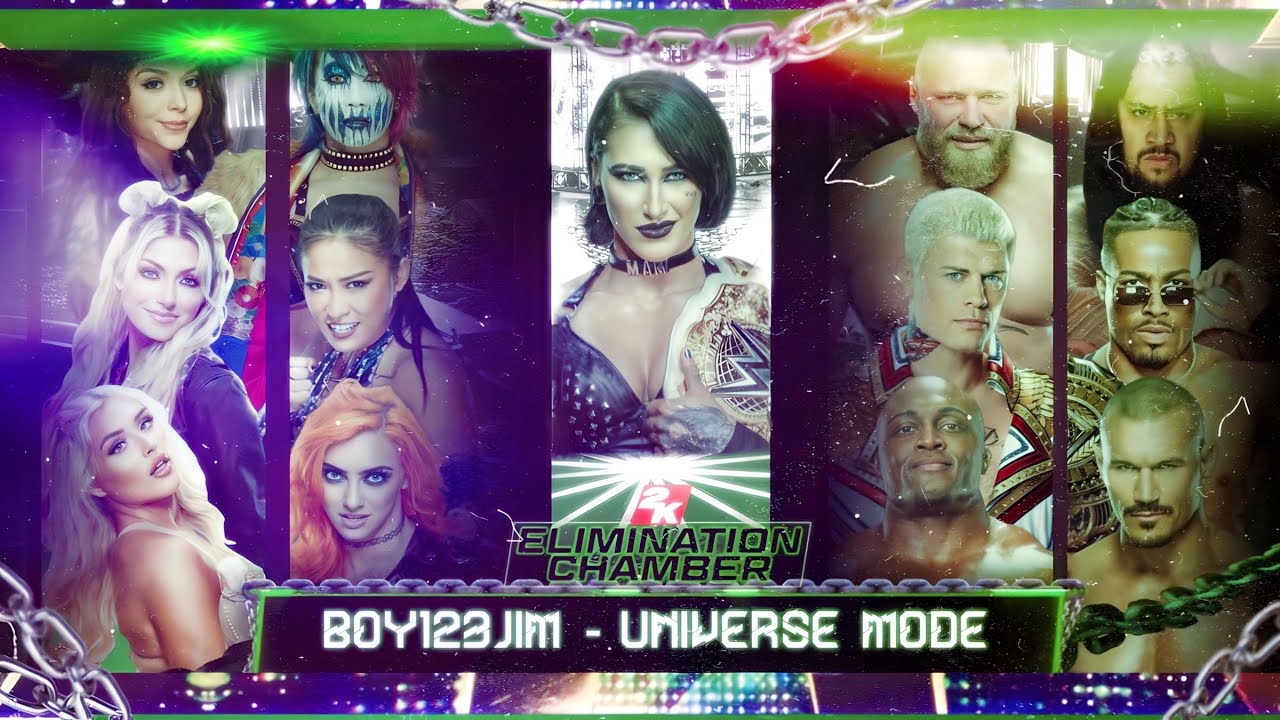 WWE 2K23 Universe Mode | Elimination Chamber