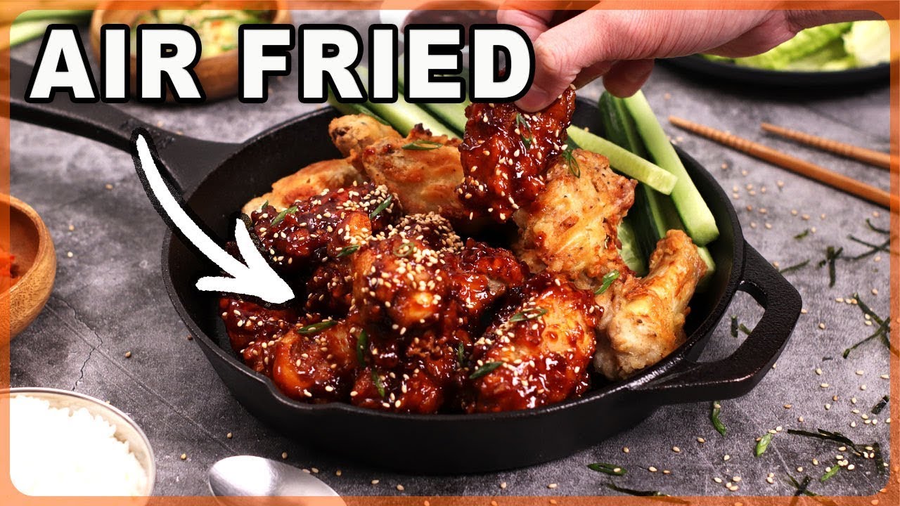 Crispy Korean Chicken Wings in the Air Fryer (It's Possible!)