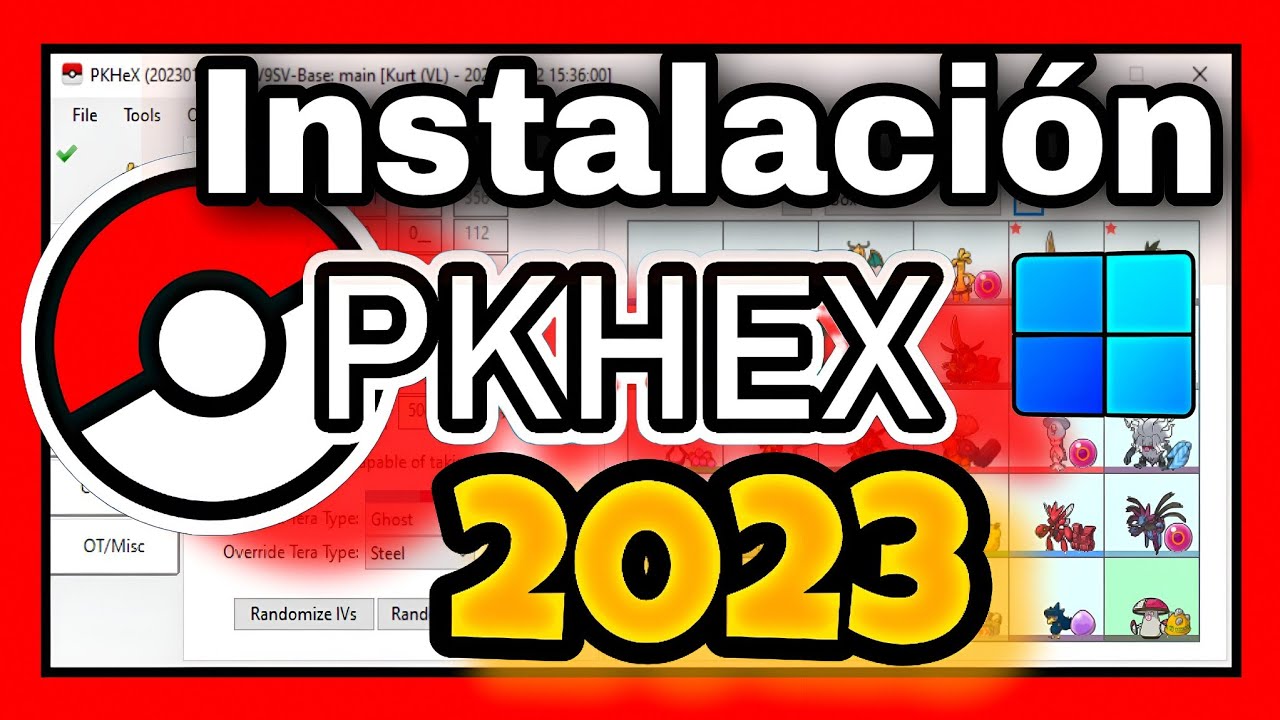 Como LEGALIZAR POKEMON | PKHEX INSTALACION [2023]